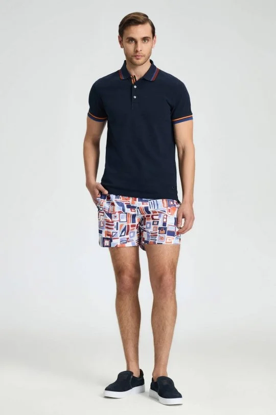 Hemington - Pike Pamuk Lacivert Polo T-Shirt (1)