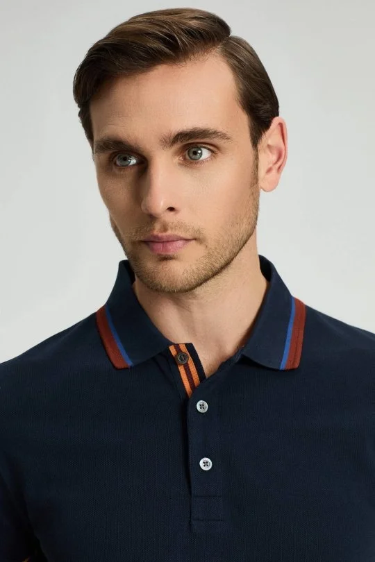 Hemington - Pike Pamuk Lacivert Polo T-Shirt (3)