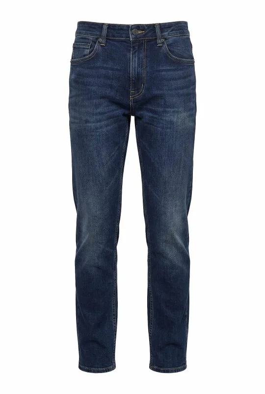 Hemington - Lacivert Taşlanmış Denim Çocuk Pantolon (6)
