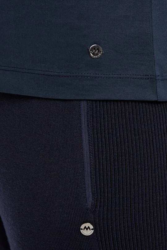 Hemington - V Yaka Lacivert Basic T-Shirt (7)