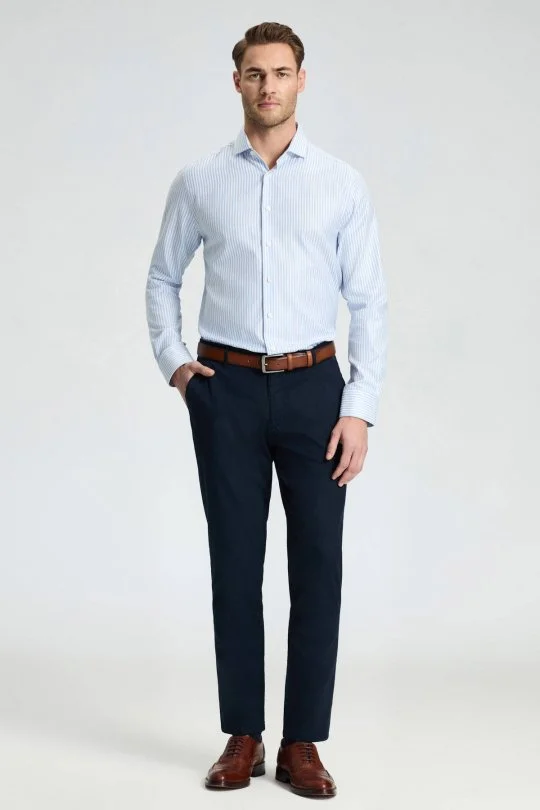 Hemington - Lacivert Yazlık Chino Pantolon (5)