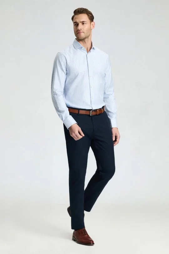 Hemington - Lacivert Yazlık Chino Pantolon (4)