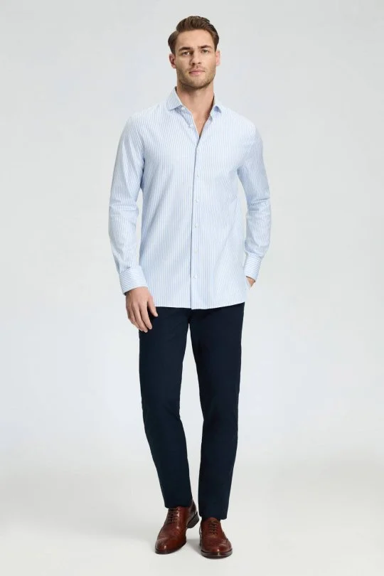 Hemington - Lacivert Yazlık Chino Pantolon (3)