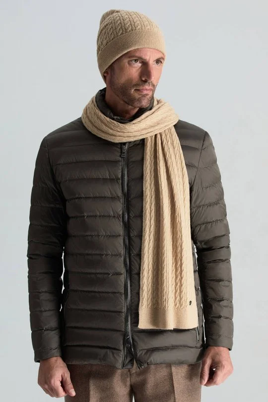 Hemington - Lambswool Yün Camel Atkı
