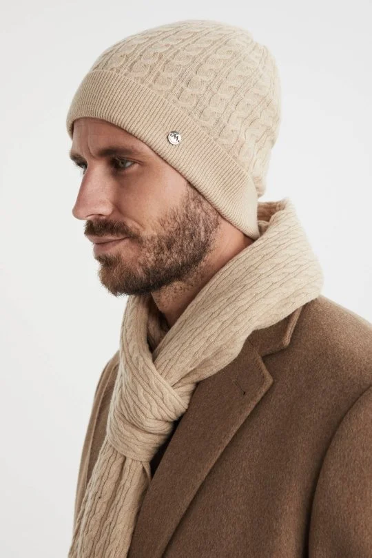 Hemington - Lambswool Yün Camel Bere