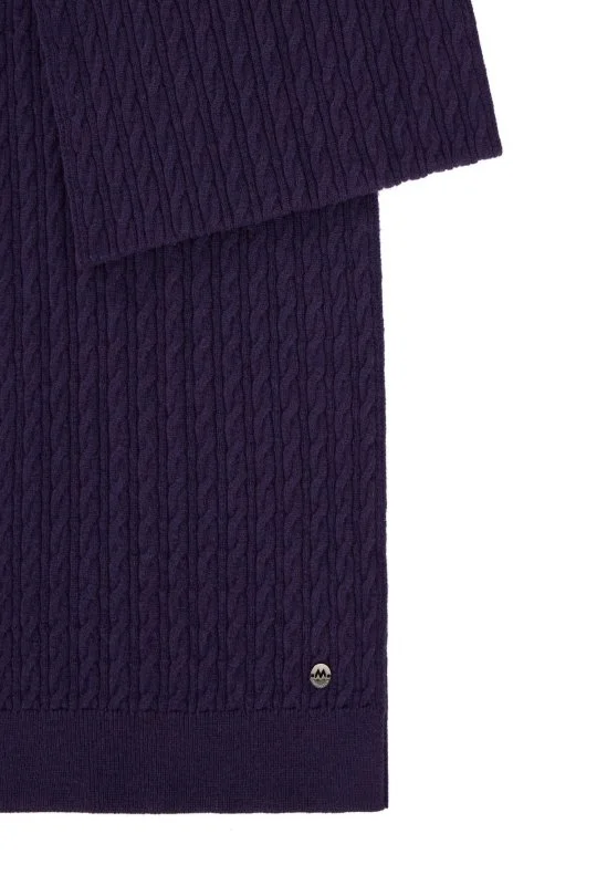 Hemington - Lambswool Yün Mor Atkı (3)