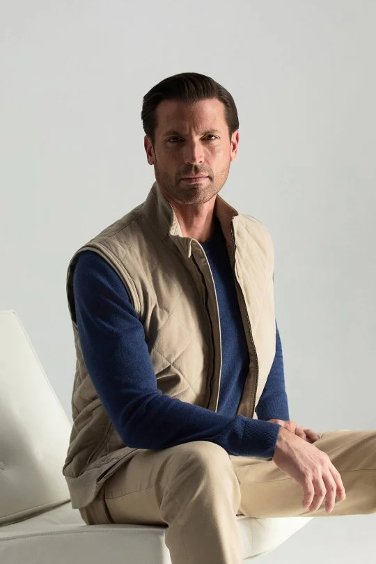 Hemington - Lambswool Yünü Bisiklet Yaka Mavi Triko Kazak (1)