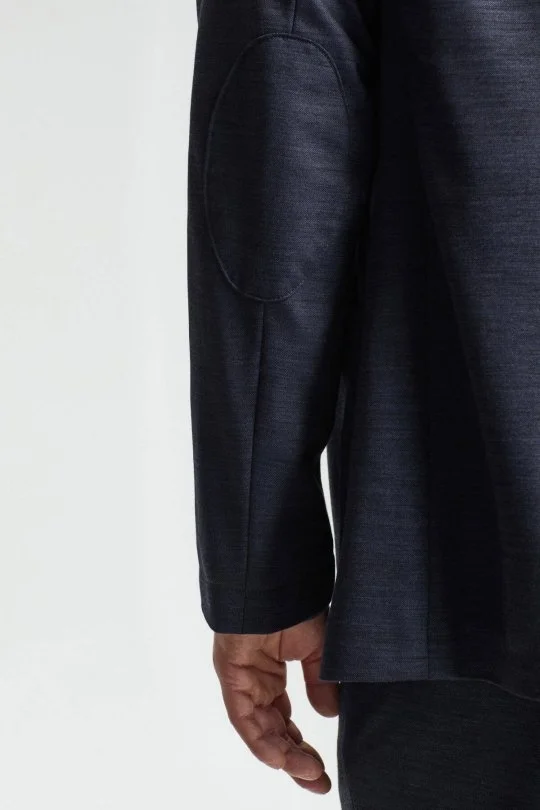 Hemington - Lyocell Kumaş Lacivert Blazer Ceket (5)