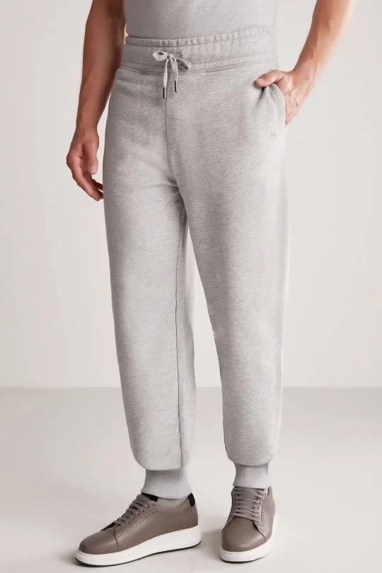 Hemington - M Logolu Açık Gri Jogger Pantolon (2)