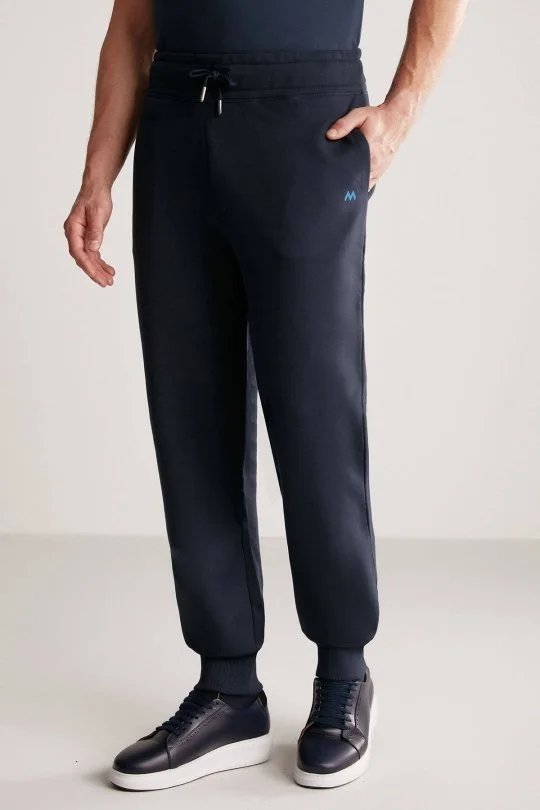 Hemington - M Logolu Lacivert Jogger Pantolon