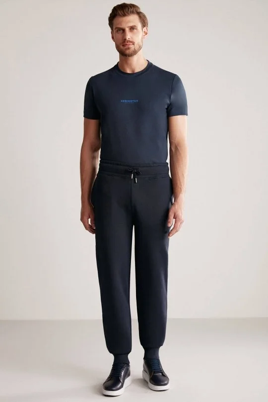 Hemington - M Logolu Lacivert Jogger Pantolon (2)