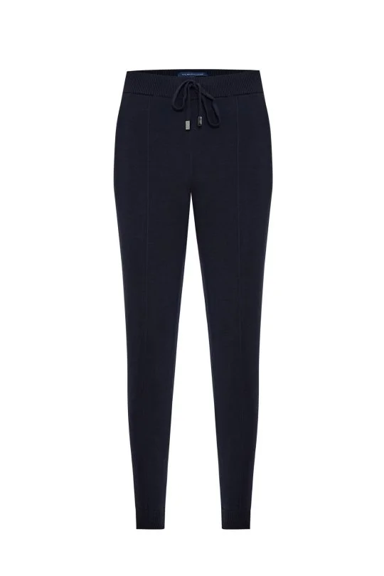Hemington - Lacivert Merino Yün Activewear Şerit Detaylı Triko Pantolon (6)