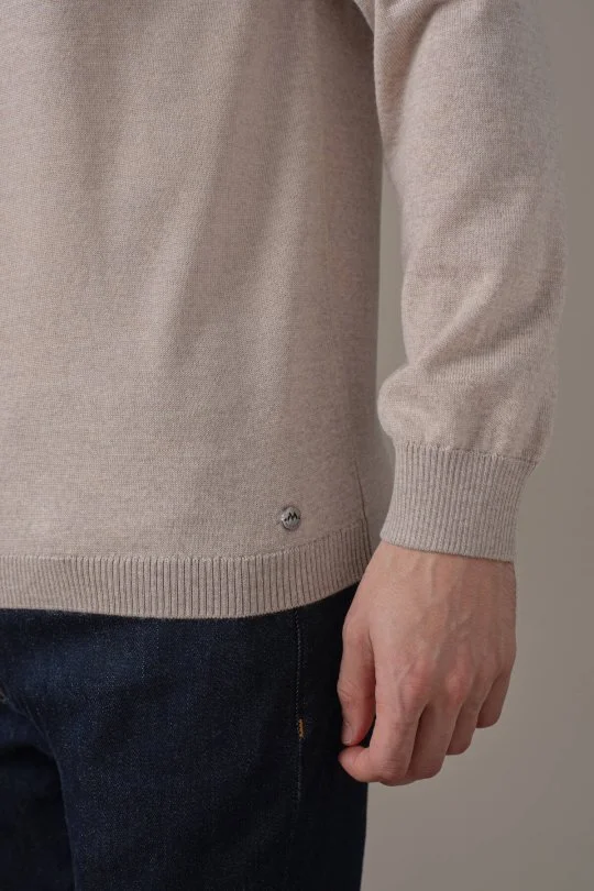 Merino Yün-Modal Camel Lounge Triko