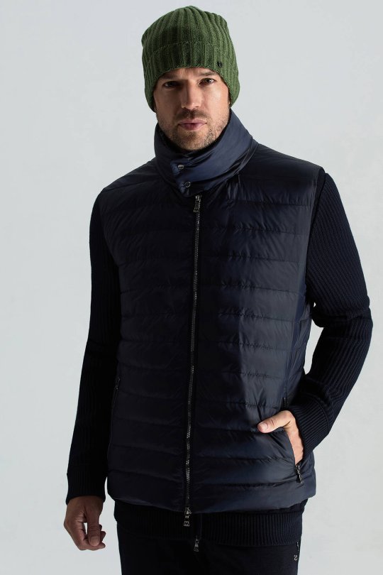 Örgü Desenli Yeşil Merino Yün Su İtici Bere