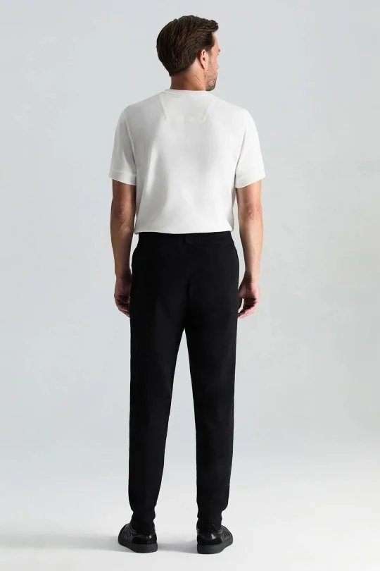 Hemington - Merino Yün Siyah Triko Pantolon (2)