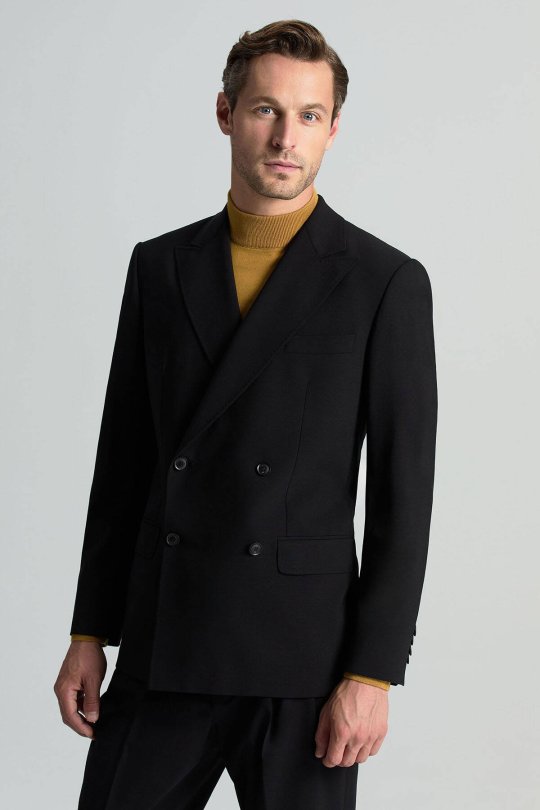 Merino Yünü Yarım Balıkçı Yaka Sarı Triko