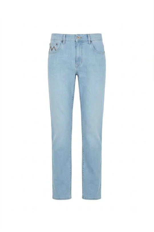 Hemington - Pamuk Karışım Açık Mavi Denim Pantolon (6)