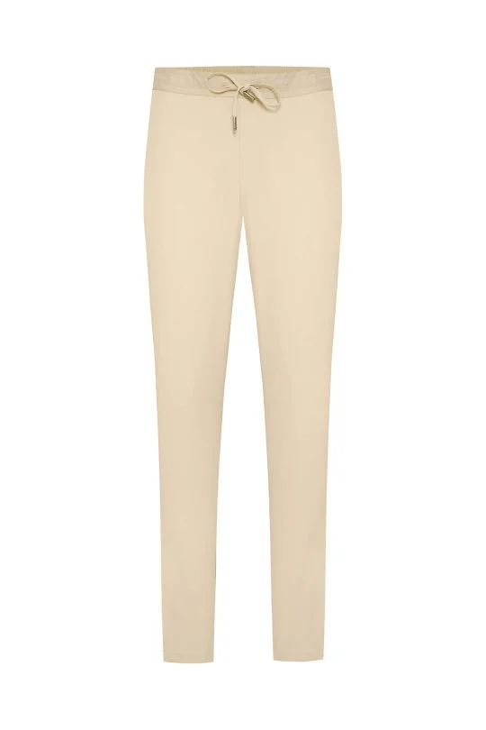Hemington - Pamuk Karışım Relax Fit Jogger Bej Chino Pantolon (6)