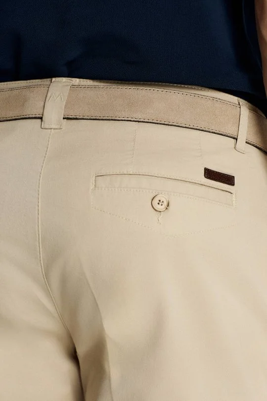 Hemington - Pamuk Karışım Krem Chino Şort (5)