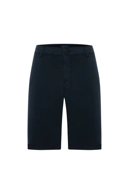 Pamuk Karışım Lacivert Chino Şort