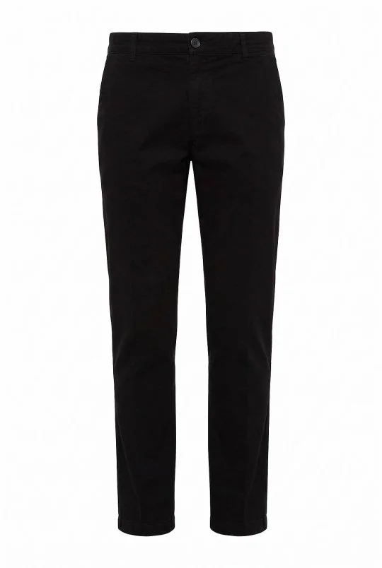 Hemington - Pamuklu Siyah Regular Fit Chino Pantolon (7)