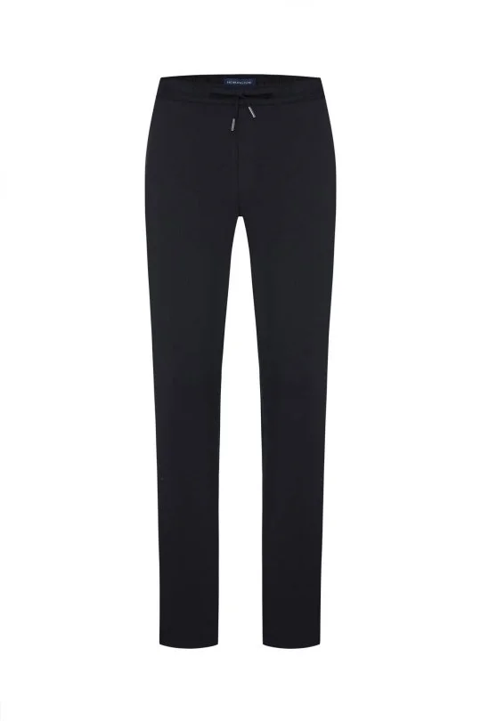 Hemington - Pamuk Karışım Siyah Relax Fit Jogger Pantolon (6)