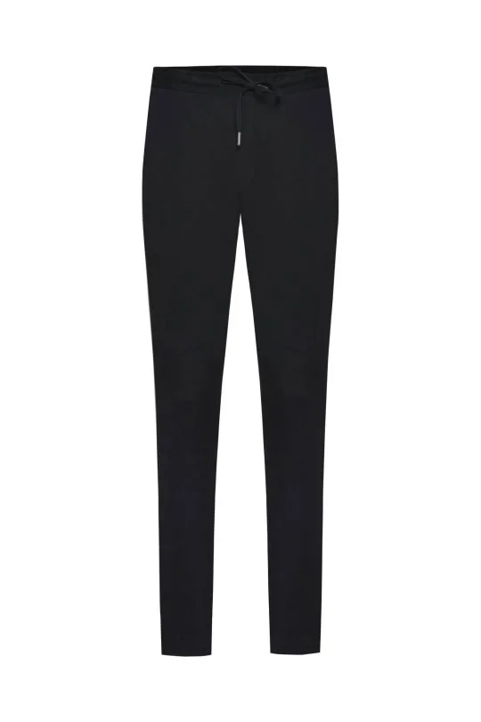 Hemington - Pamuk Karışım Siyah Relax Fit Jogger Pantolon (5)