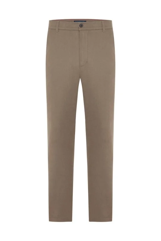 Hemington - Pamuk Kaşmir Karışım Camel Chino Pantolon (6)