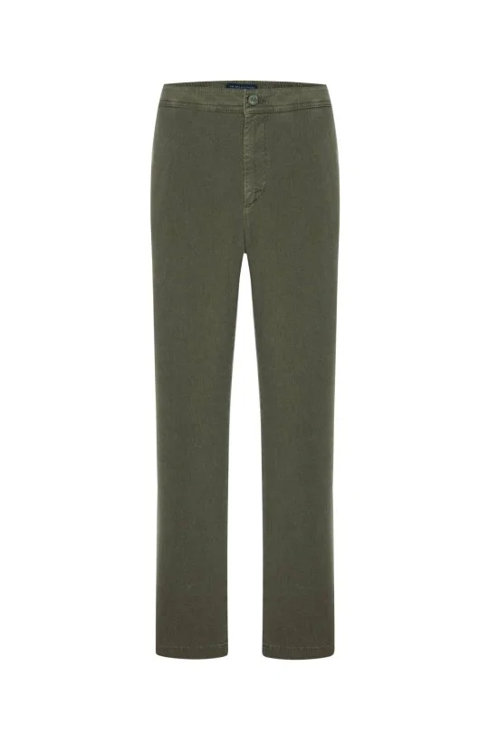 Hemington - Pamuk Tencel Kumaş Haki Relax Chino Pantolon (6)