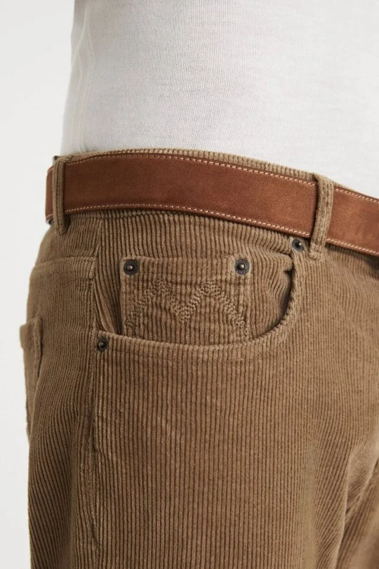 Hemington - Pamuklu 5 Cep Tütün Rengi Pantolon (4)