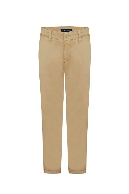 Hemington - Pamuklu Camel Chino Çocuk Pantolon (6)