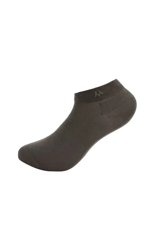 Hemington - Pamuklu Haki İkili Sneaker Çorap Seti (1)