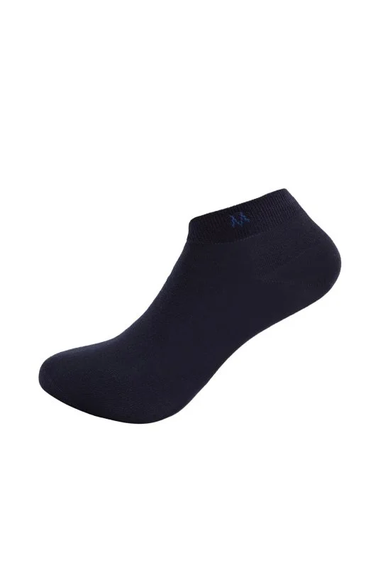 Hemington - Pamuklu Lacivert İkili Sneaker Çorap Seti