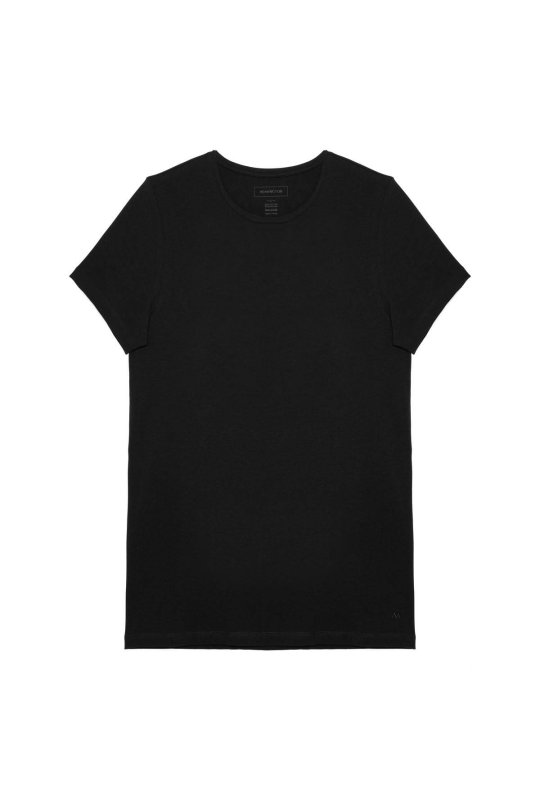 Pamuklu Siyah İç Giyim T-Shirt