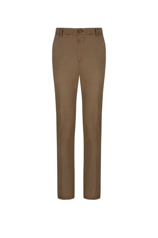 Hemington - Pamuklu Tütün Rengi Regular Fit Chino Pantolon (8)
