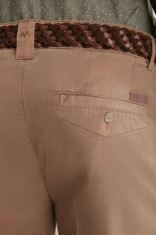 Hemington - Pamuklu Tütün Rengi Regular Fit Chino Pantolon (6)