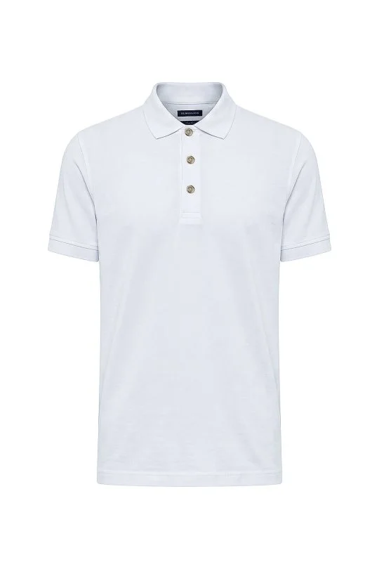 Hemington - Polo Yaka Beyaz T-Shirt (6)