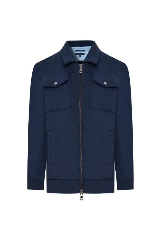 Hemington - Saf Pamuk Lacivert Çocuk Spor Ceket (5)