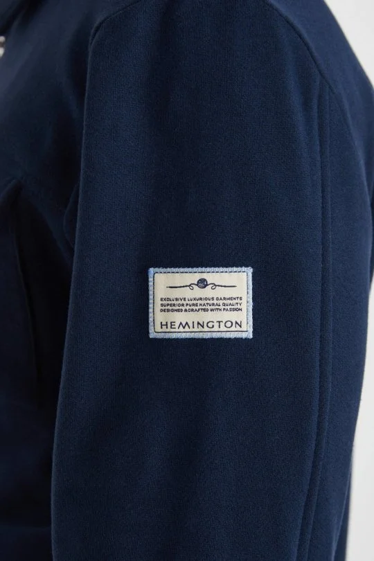 Hemington - Saf Pamuk Lacivert Spor Ceket (5)