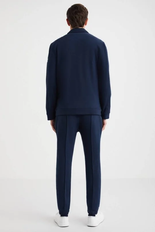 Hemington - Saf Pamuk Lacivert Spor Ceket (4)