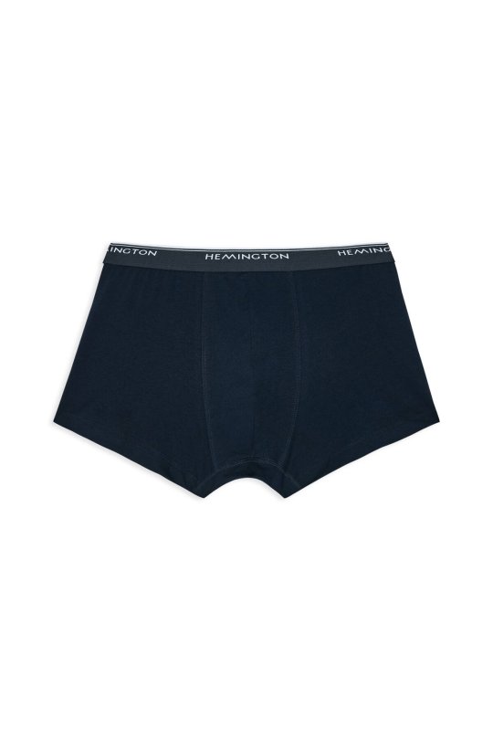 Siyah Beyaz Lacivert Üçlü Boxer Seti