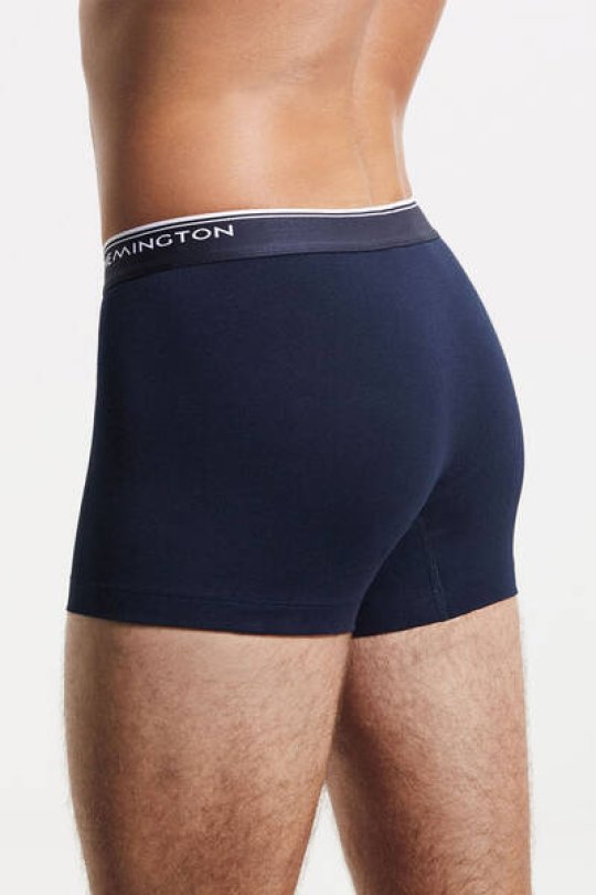 Siyah Beyaz Lacivert Üçlü Boxer Seti