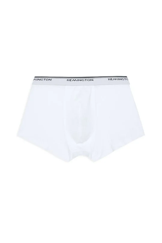 Hemington - Siyah Beyaz Siyah Üçlü Boxer Seti (7)