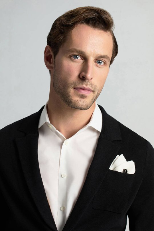 Extrafine Merino Siyah Triko Blazer Ceket