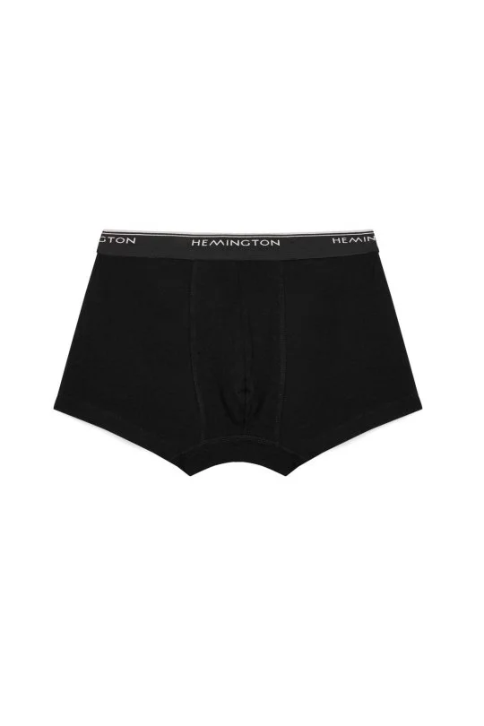 Hemington - Pamuklu Siyah Boxer (5)