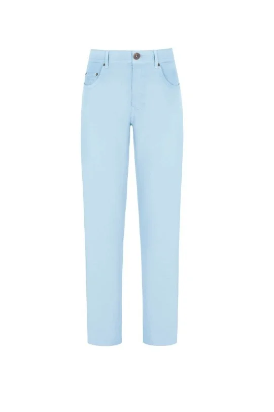 Hemington - Slim Fit 5 Cep Gök Mavisi Chino Pantolon (6)