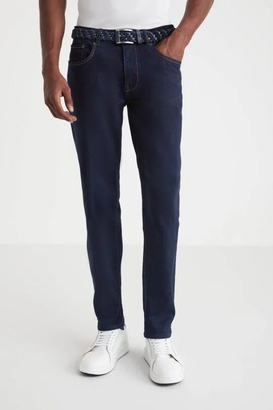 Hemington - Slim Fit Lacivert 5 Cepli Denim Pantolon