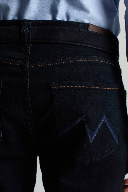 Slim Fit Lacivert 5 Cepli Denim Pantolon