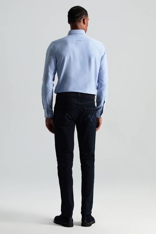 Slim Fit Lacivert 5 Cepli Denim Pantolon