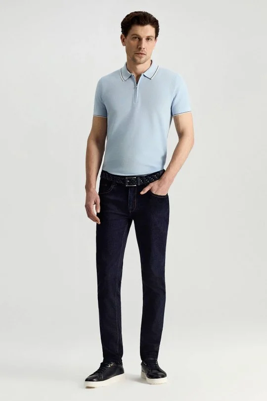 Hemington - Slim Fit Lacivert 5 Cepli Denim Pantolon (1)